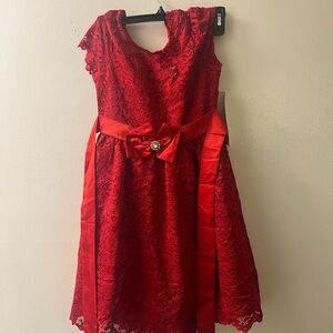 Rare Editions big girl red dress